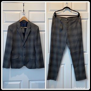 New A/X Armani Exchange Suit (Jacket & Pant)